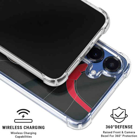 NHL Ottawa Senators Home Jersey Galaxy S25 Clear Case